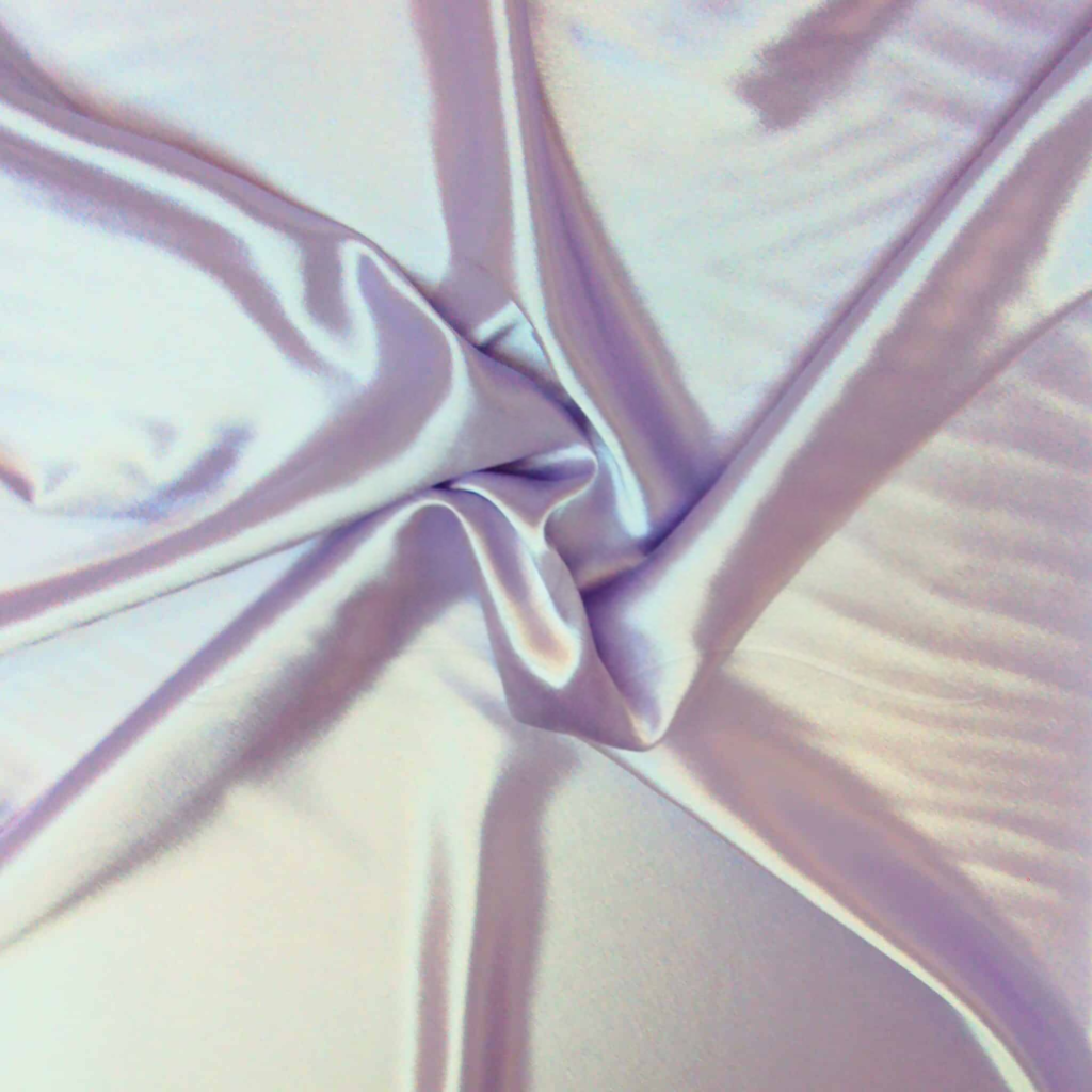 Crêpe envers satin couleur parme