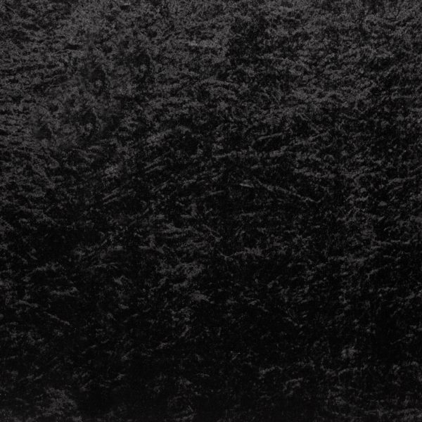 Tissus Panne De Velours Noir – Image 2