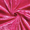 Tissus Panne De Velours Fuchsia