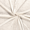 Tissus Panne De Velours Blanc Cassé – Image 3