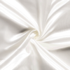 Tissus Satin Uni Blanc Cassé – Image 3