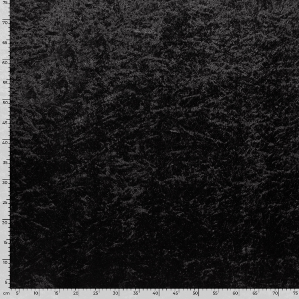 Tissus Panne De Velours Noir – Image 5