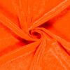 Tissus Panne De Velours Orange