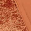 Tissus Panne De Velours Brique – Image 4
