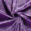 Tissus Panne De Velours Lilas
