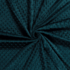 Tissus Minky Bleu Canard – Image 3