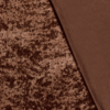 Tissus Panne De Velours Marron Foncé – Image 4