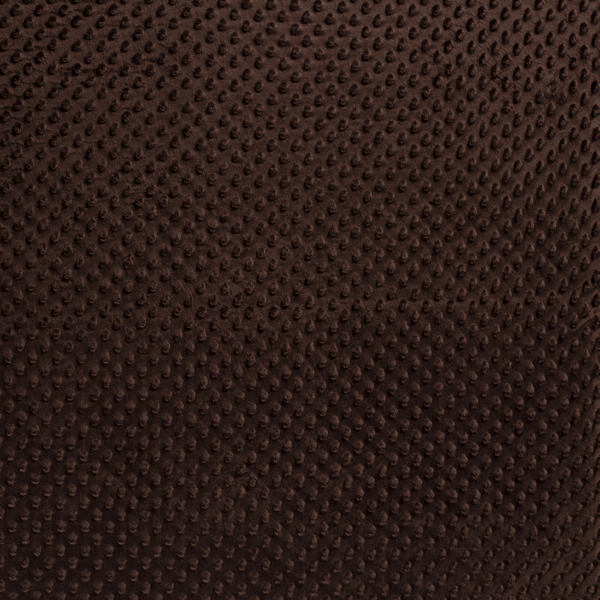 Tissus Minky Marron – Image 2