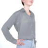 Tissus Satin Uni Argent – Image 5