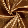Tissus Panne De Velours Bronze