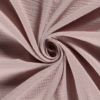 Tissus Double Gaze Rose thé