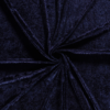Tissus Panne De Velours Bleu Marine – Image 3