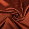 Satin Doupion Changeant Brique Noir