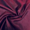 Satin Doupion Changeant Rouge Cerise