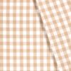 Tissus Coton Vichy Camel – Image 4