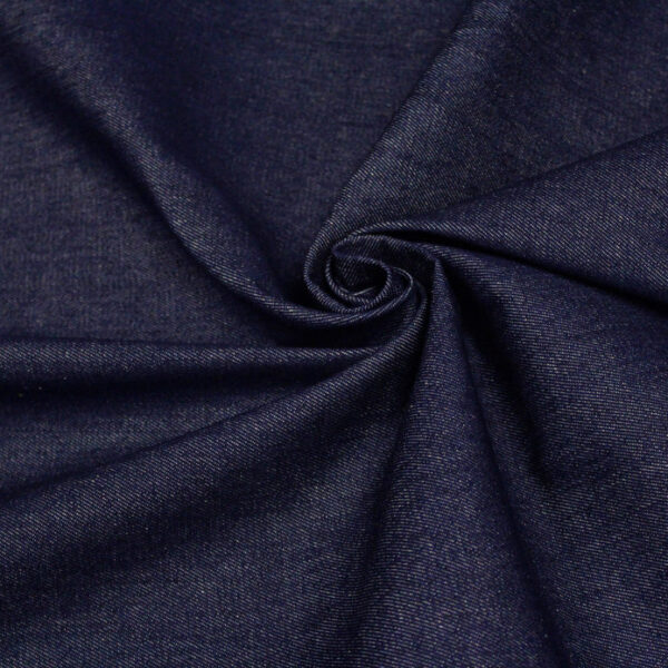 Tissus Coton Jean Bleu Denim