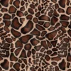Fourrure Imprimé Velboas Girafe Marron Clair – Image 2