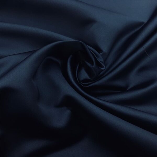 Satin Duchesse Acétate Marine