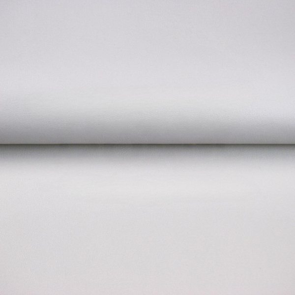 Simil cuir uni blanc