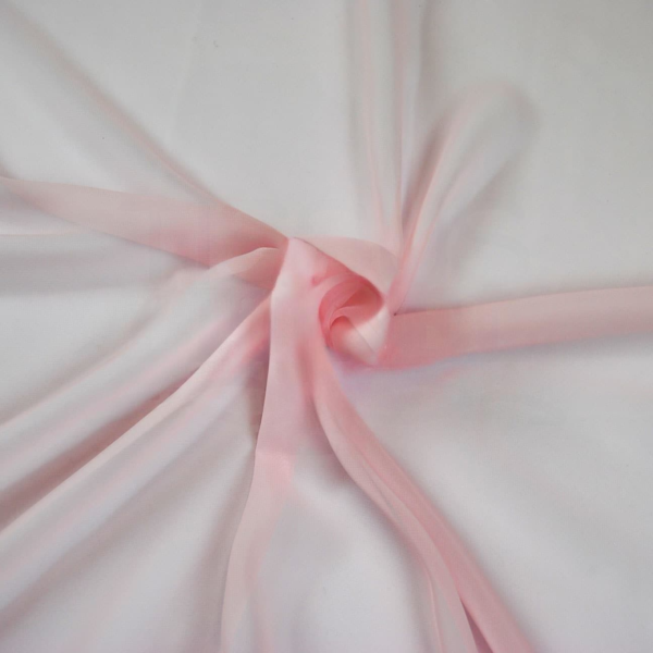 MOUSSELINE UNI ROSE PALE