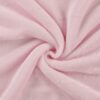 Tissus doudou rose pâle