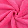 Tissus doudou fuschia