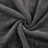 Tissus doudou gris