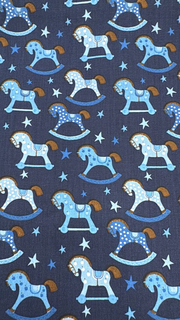 Coton imprimé Poney